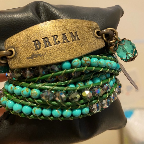 Dream bracelet with beautiful beadwork - Picture 3 of 6